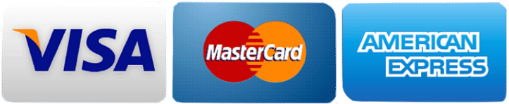 Visa, Mastercard & American Express
